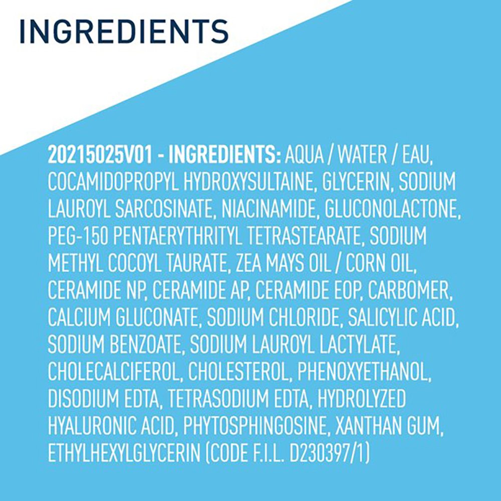 CeraVe Limpiador Renewing Ácido Salicílico 16oz 473ml - Imagen 4