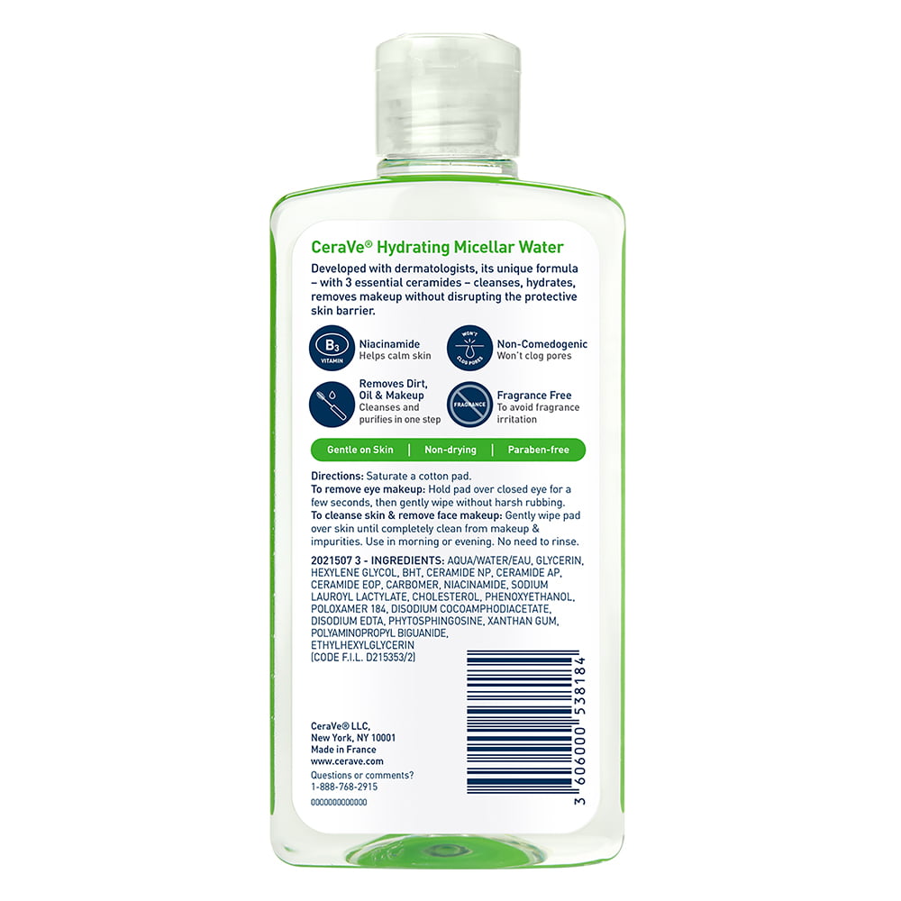 CeraVe Agua Micelar Hidratante 296ml - Imagen 2