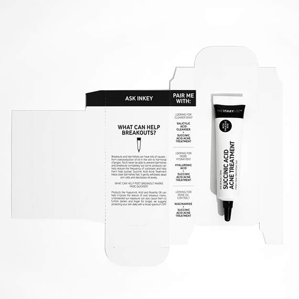 Ácido Succínico 2% Para El Acné The Inkey List 15ml - Imagen 5